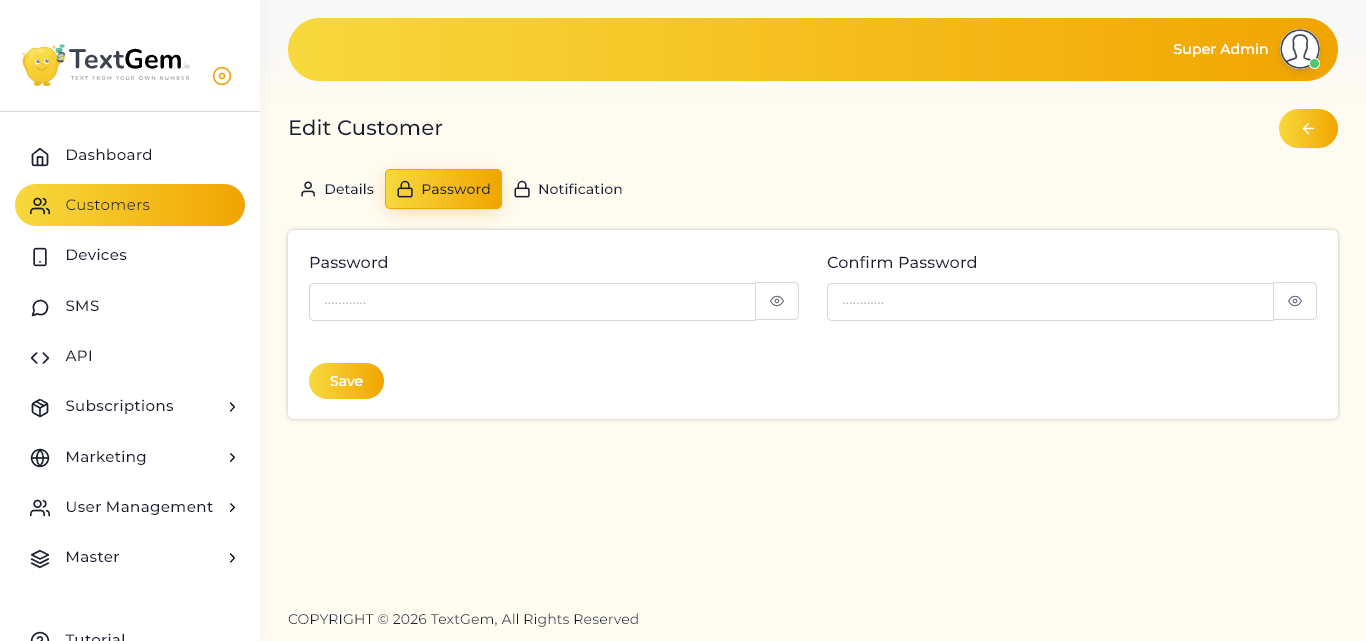 Step 2 – Password